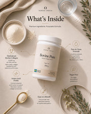 Nordic Omega Bovine Pure Collagen Sugar Free Powder 300g ingredients information