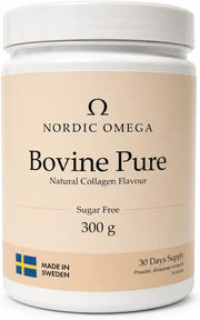 Nordic Omega Bovine Pure Collagen Sugar Free Powder 300g container