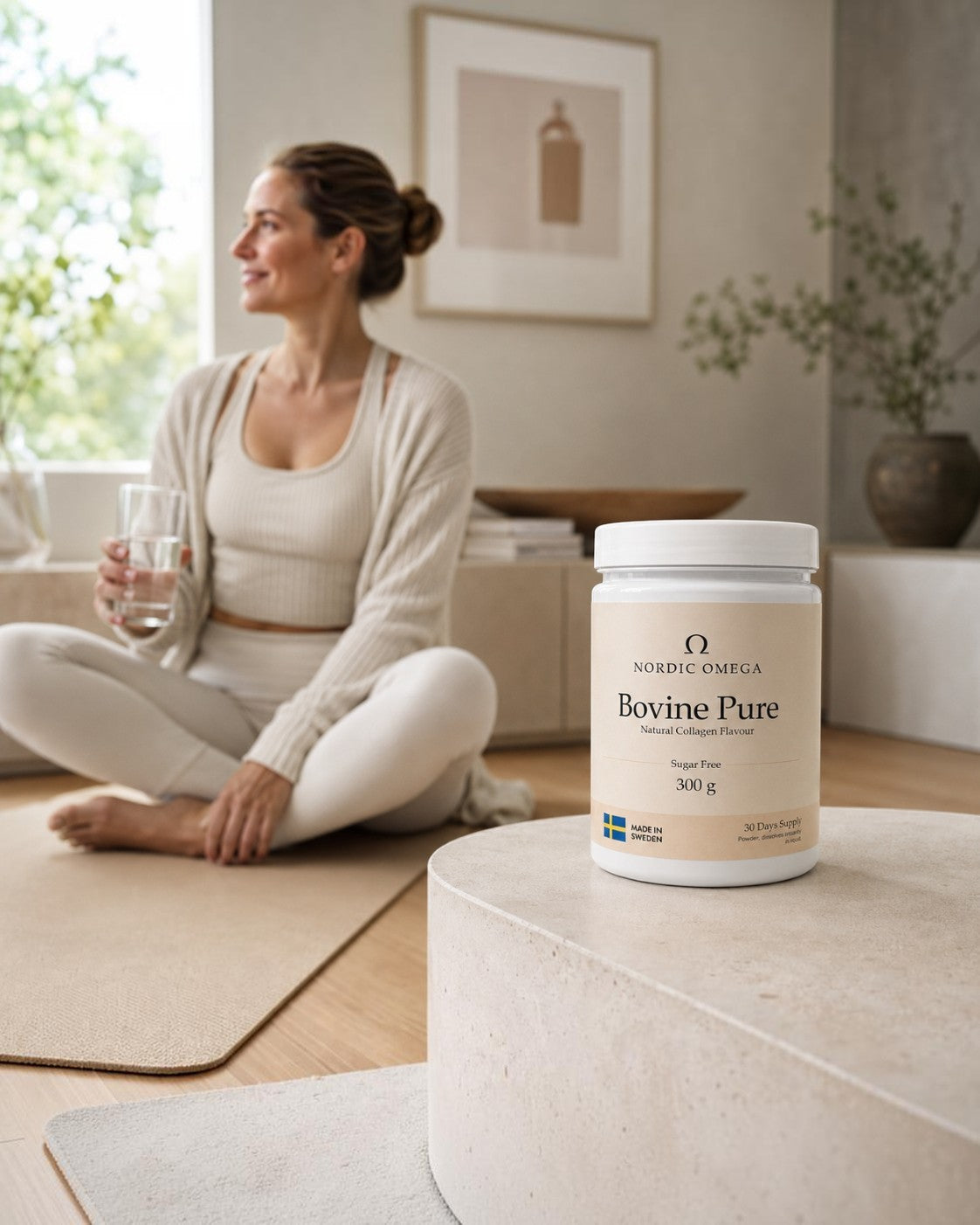 Nordic Omega Bovine Pure Collagen Sugar Free Powder 300g 