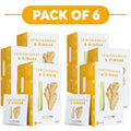 NutraTea Lemongrass & Ginger Herbal Tea 20 Tea Bags Pack of 6