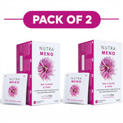 NutraTea NutraMeno Red Clover & Sage Herbal Tea 20 Tea Bags Pack of 2