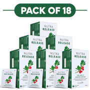 NutraTea NutraRelease Uva Ursi & Juniper Berries Herbal Tea 20 Tea Bags Pack of 18