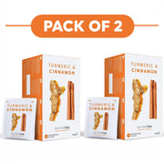 NutraTea Turmeric & Cinnamon Herbal Tea 20 Tea Bags Pack of 2