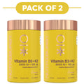 Gommes Nutriburst Vitamine D3 & K2 - 2000 UI D3 + 100 µg K2 MK7 - 60 unités