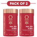 Gommes Nutriburst Cheveux Peau & Ongles - Biotine, Zinc, Vitamine E - 60 unités