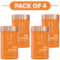 Gommes Soutien Immunitaire Nutriburst - Vitamine C, D3, Zinc & Sureau - 60 Unités
