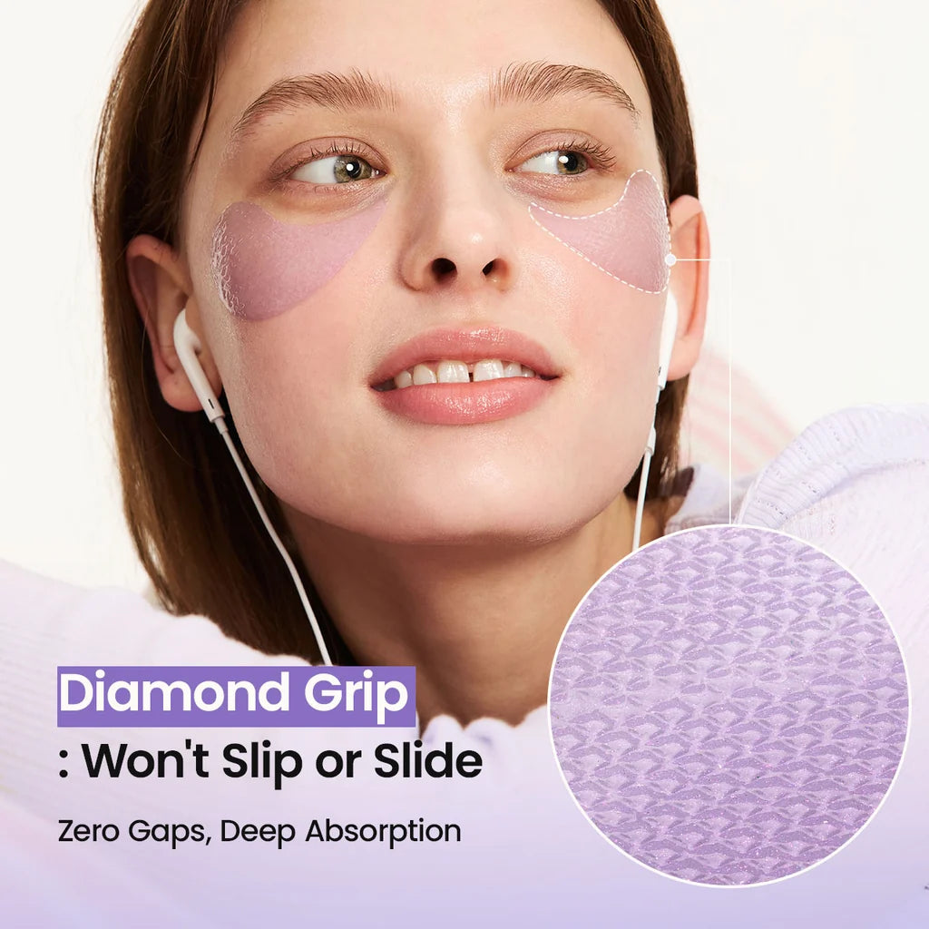 Biodance Caviar PDRN Hydrogel Under Eye Patches 30 Pairs used during a daily skincare routine
