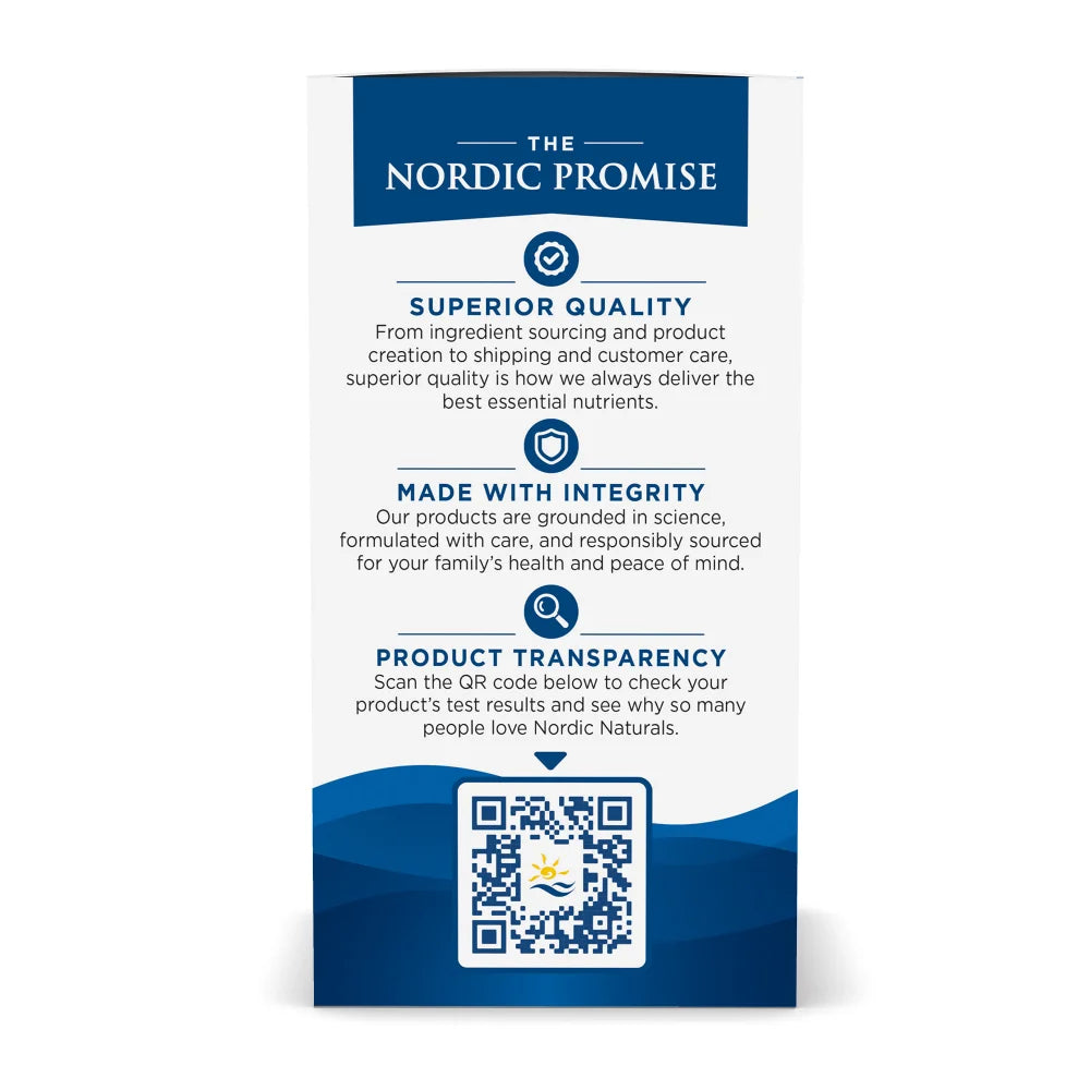 Nordic Naturals Zinc Glycinate - 20mg Highly Absorbable Zinc