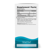 Supplement facts and dosage info for Nordic Naturals vegan Algae Omega 500mg.