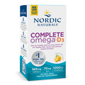 Nordic Naturals Complete Omega-D3 565mg Lemon Soft Gels