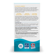 Supplement facts label for high potency omega-3 fish oil supplement
