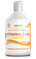 Swedish Nutra Vitamine C D3 zinc liquide orange 500ml