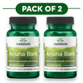 Swanson Écorce d'Arjuna standardisée 500mg 60 capsules végétariennes lot de 2