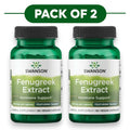 Swanson Extrait de fenugrec avec Testofen® 300mg 60 capsules lot de 2