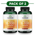Swanson Balance B-100 Complex 100 Capsules Pack of 2