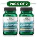 Swanson L-Glutathione Featuring Setria 100mg 100 Capsules Pack of 2