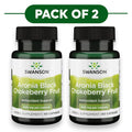 Swanson Fruit d'Aronia Noir Chokeberry 400 mg 60 Capsules | Soutien antioxydant
