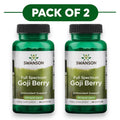 Swanson Baie de Goji 500 mg 60 Capsules | Soutien antioxydant
