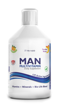 Swedish Nutra Multivitamines Homme Liquide Orange 500ml