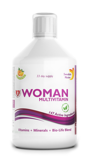 Swedish Nutra Woman Multivitamin Liquid Orange 500ml