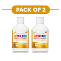 Swedish Nutra Super Kids Multivitamin Liquid Orange 500ml Pack of 2
