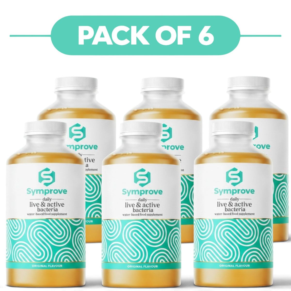 Symprove Liquid Probiotic Original Flavour 500ml Pack of 6