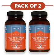 Terranova Full-Spectrum Multivitamin Complex 100 Vegetarian Capsules Pack of 2