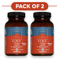 Terranova Zinc 15mg Complex 100 Vegetarian Capsules Pack of 2