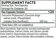 Thorne Curcumin Phytosome 500 mg (Meriva) – 120 Capsules