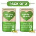 Together Health Omega 3 Algae Vegan Source 30 Softgels Pack of 2