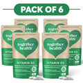 Together Health Vitamin D3 1000IU 30 Capsules Pack of 6