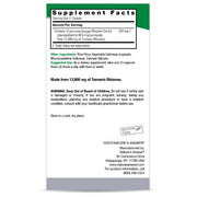 Nature's Answer Turmeric-3 Vegan Capsules 90 supplement facts and directions