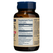 Supplement Facts & Ingredients Image: Wiley's Finest prenatal DHA omega-3 ingredients label 60 softgels bottle