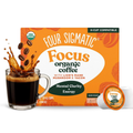 Four Sigmatic Organic Coffee Pods, Dark Roast - 24 Count