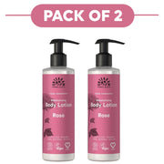 Urtekram Moisturizing Rose Body Lotion 245ml Pack of 2