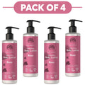 Urtekram Moisturizing Rose Body Lotion 245ml Pack of 4