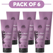 Urtekram Soothing Lavender Body Wash 200ml Pack of 6