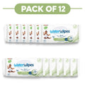WaterWipes Sensitive+ Baby & Toddler Wipes 99.9% Water 60 Wipes Pack of 12