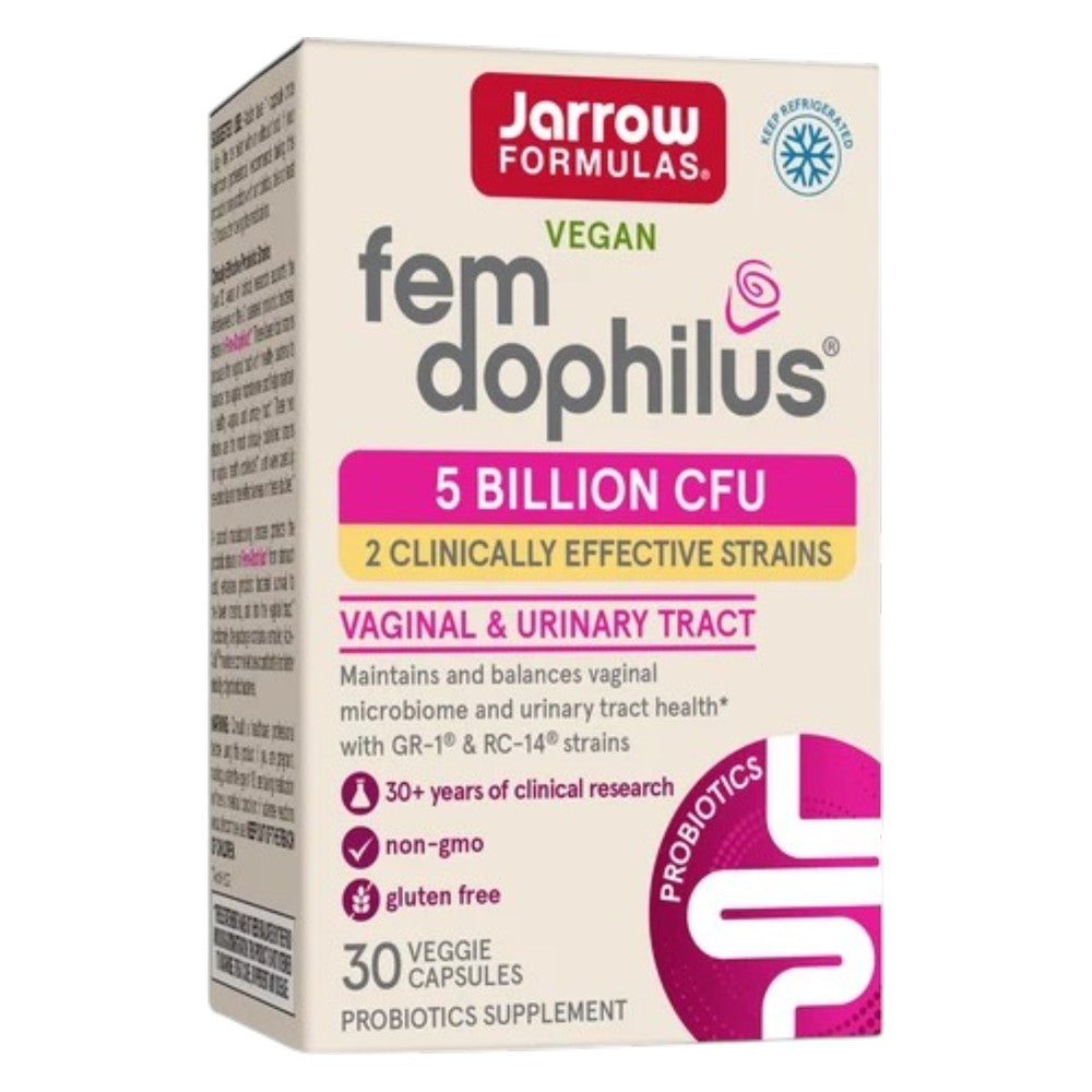 Jarrow Formulas Fem-Dophilus 5 Billion CFU 30 Veggie Capsules