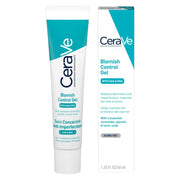 CeraVe Blemish Control Gel AHA BHA facial skincare tube 40ml & box