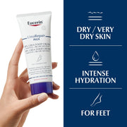 Eucerin UreaRepair Plus 10% Urea foot cream no fragrance 100ml tube product information
