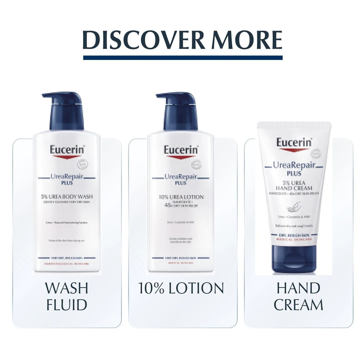 Eucerin UreaRepair Plus 10% Urea foot cream no fragrance 100ml tube product information