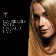 TRESemmé Rich Moisture Shampoo with Vitamin E 680ml bottle displayed alongside hair care products