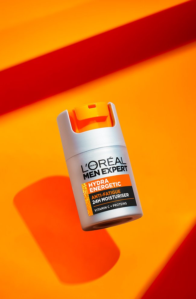 L'Oreal Men Expert Hydra Energetic Daily Moisturiser bottle, 50ml.