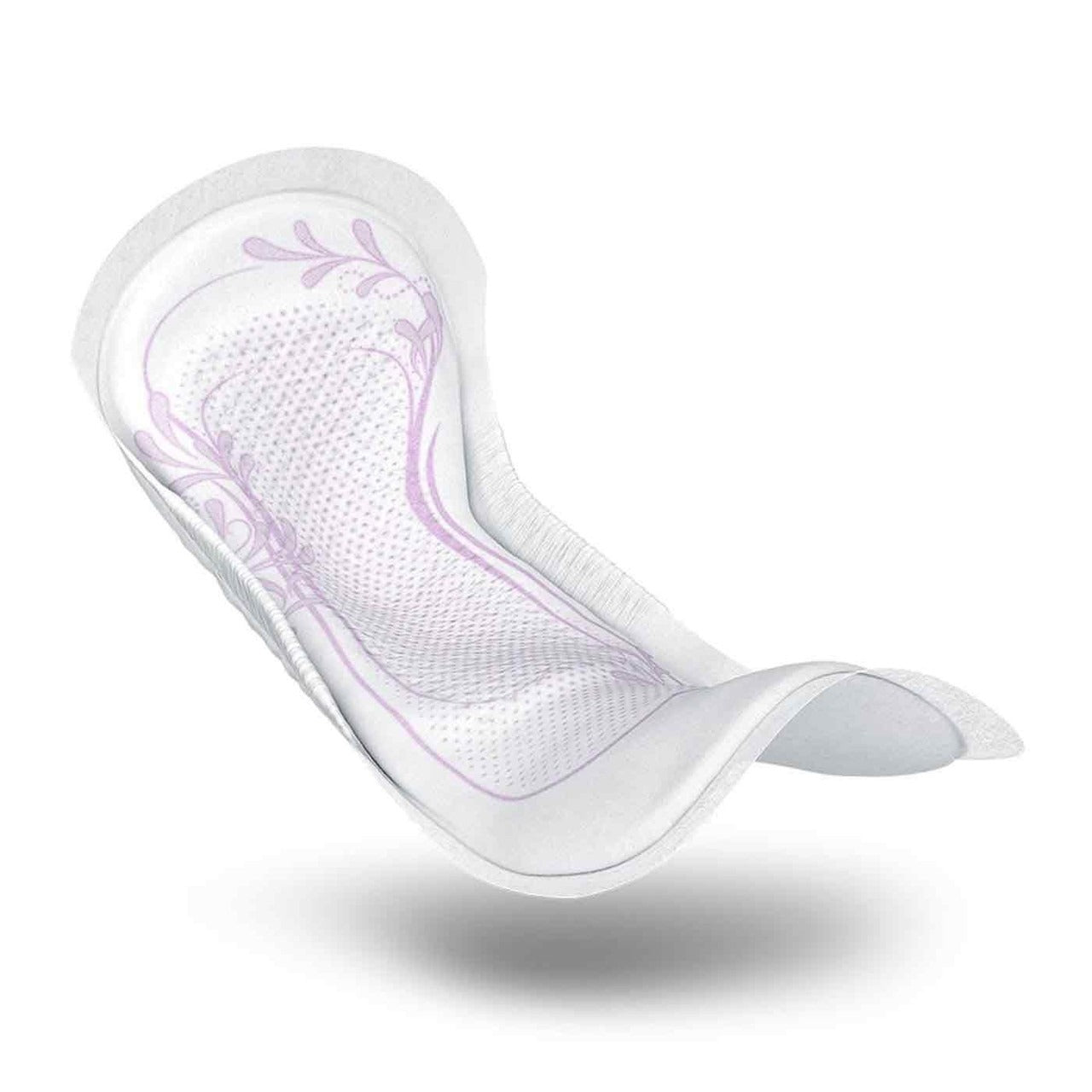 Lady Discreet pads placement in underwear breathable pad