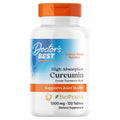 Doctor's Best Curcumine à Haute Absorption – 1000 mg, 120 Comprimés