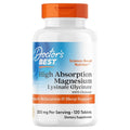 Doctor's Best Magnésium à haute absorption – 200mg, 120 - 240 comprimés