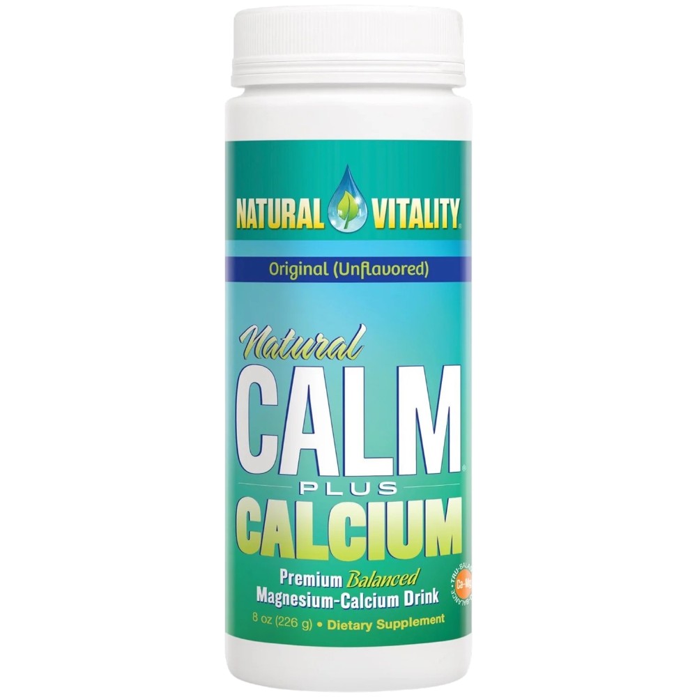 Natural Vitality Natural Calm Plus Calcium Unflavored 226g