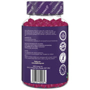 NKD Living Kids Night-Time Gummies Raspberry flavoured gummy pouch 60 gummies barcode
