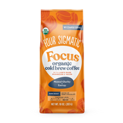 Four Sigmatic Focus Organic Cold Brew Coffee Dark Roast Coarse Grind 283g pack